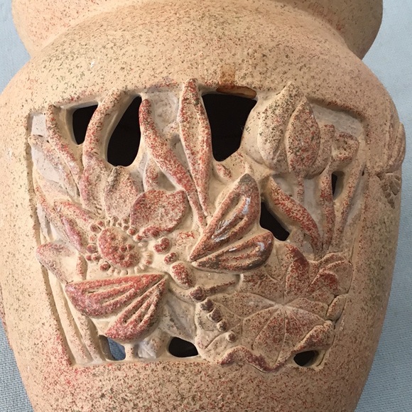 Yankee Candles Tart Wax Burner Terra Cotta Look - Picture 2 of 8